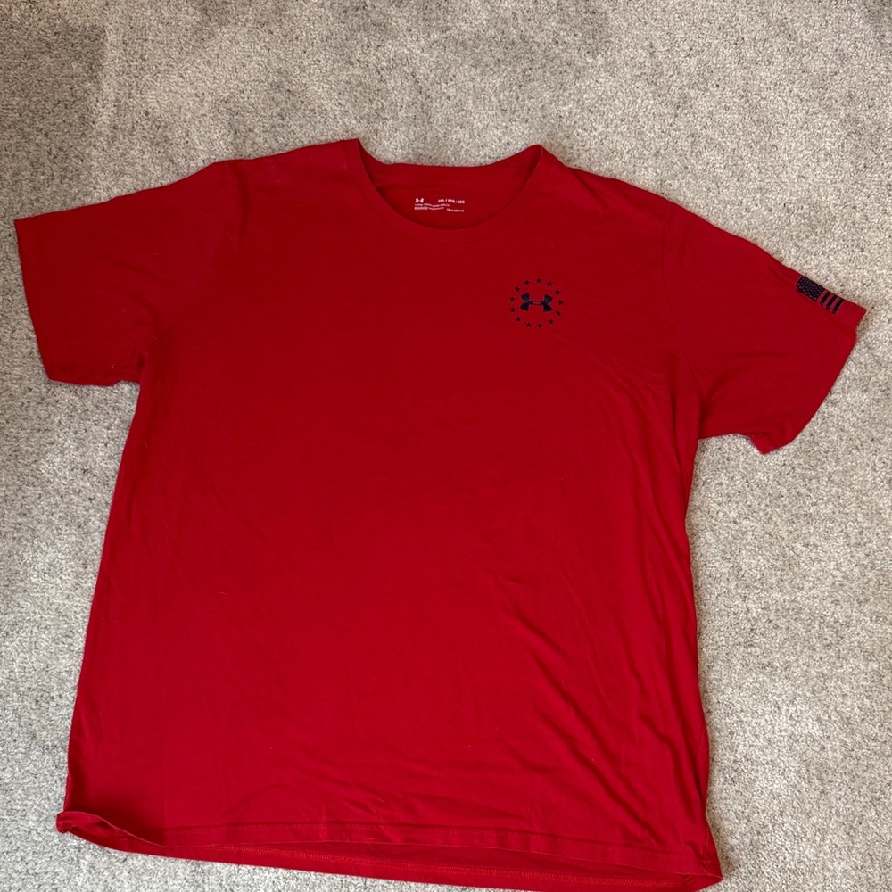 Under Armour Men's Bold Red Tee